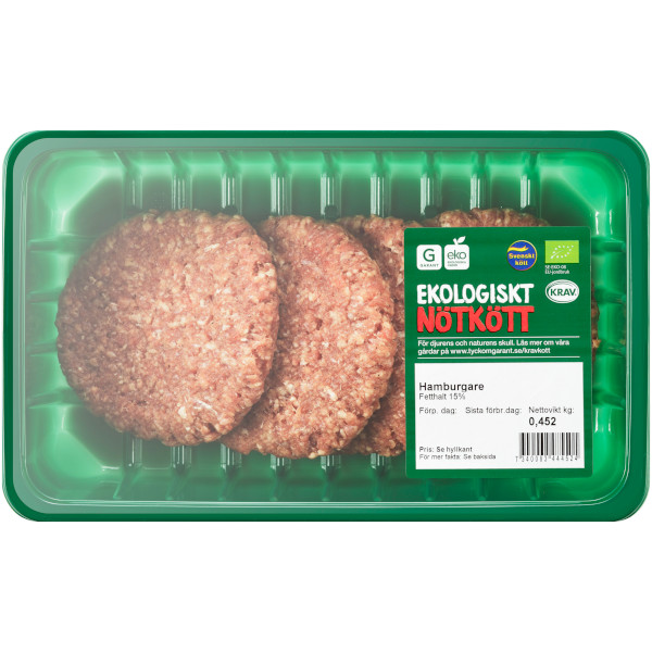 Garant Hamburgare Ekologiska