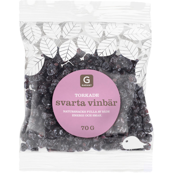 Garant Svarta Vinbär Torkade