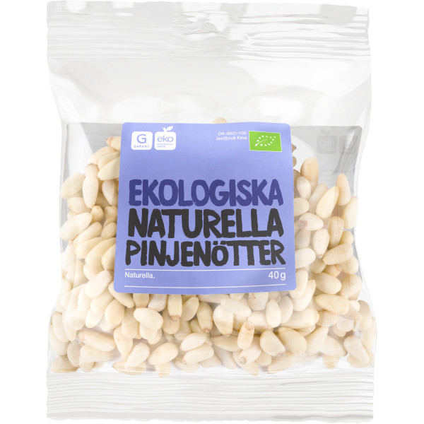 Garant Pinjenötter Naturella Ekologiska