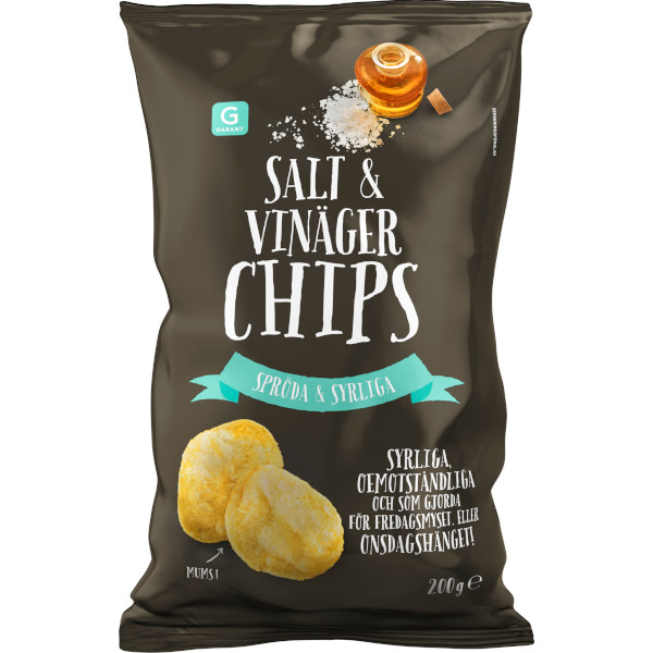 Garant Chips Salt & Vinäger