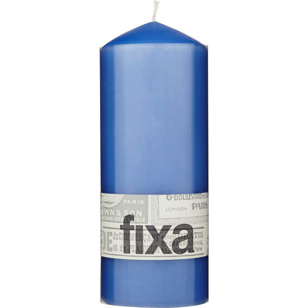 Fixa Blockljus 70x180mm Indigo