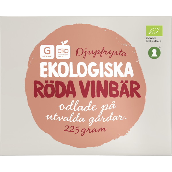 Garant Röda Vinbär Ekologiska