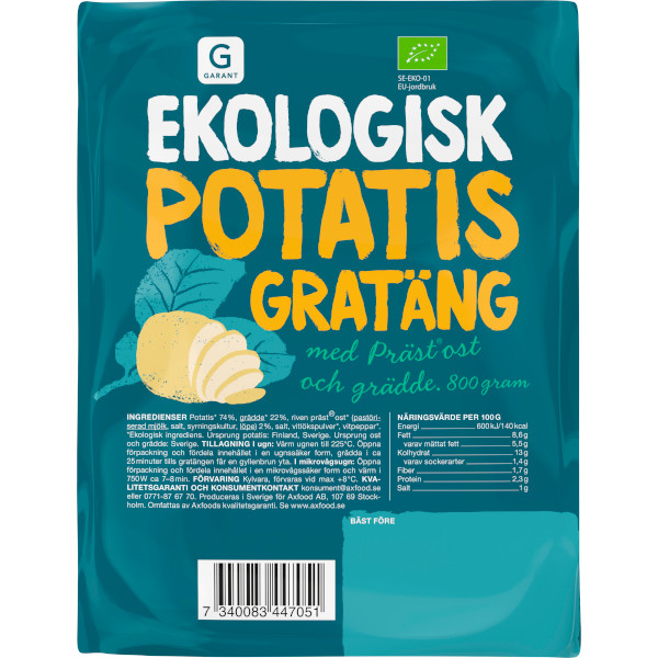 Garant Potatisgratäng Ekologisk