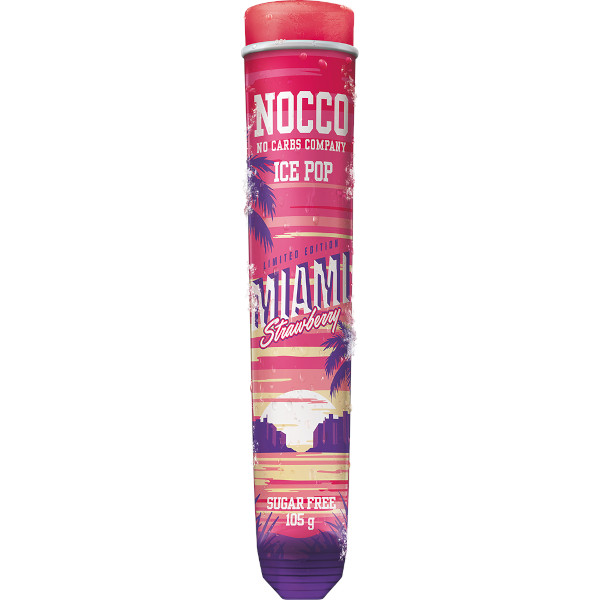 NOCCO Ice Pop Miami Strawberry