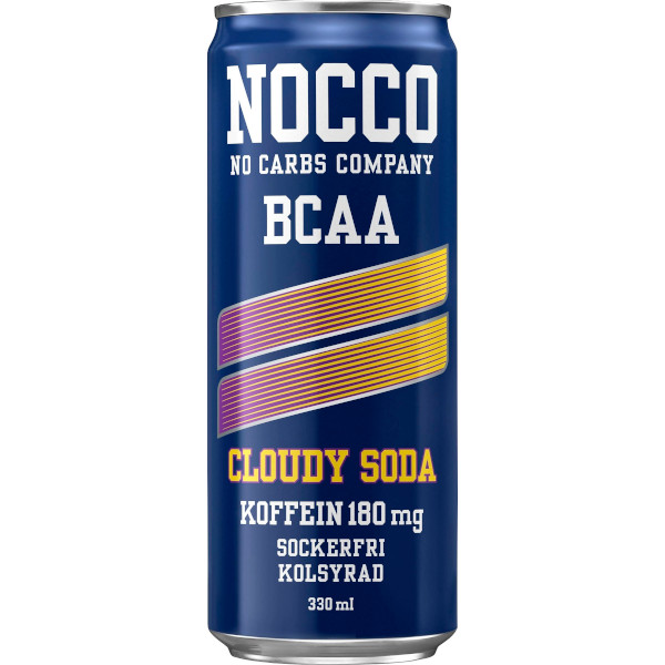 NOCCO Funktionsdryck Cloudy Soda