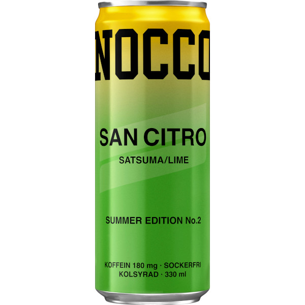 NOCCO Funktionsdryck San Citro Satsuma/Lime