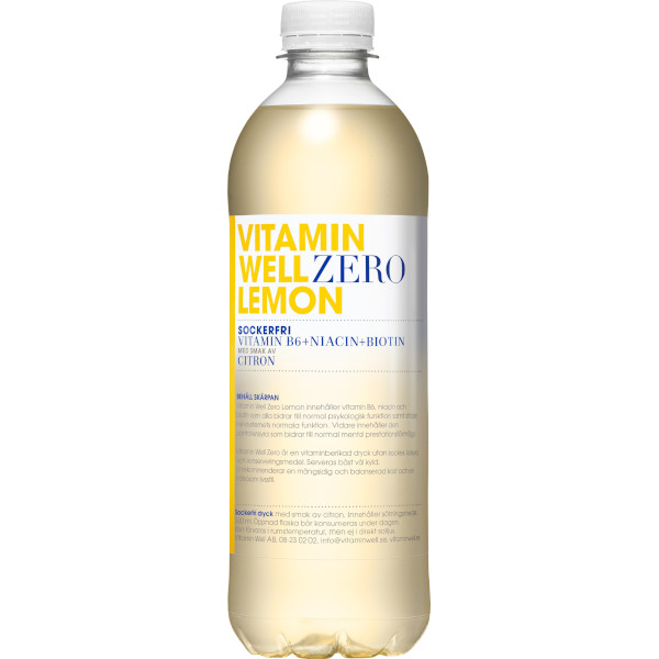 Vitamin Well Vitamindryck Zero Lemon