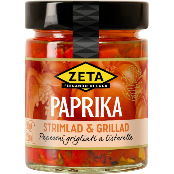 Zeta Paprika Strimlad & Grillad