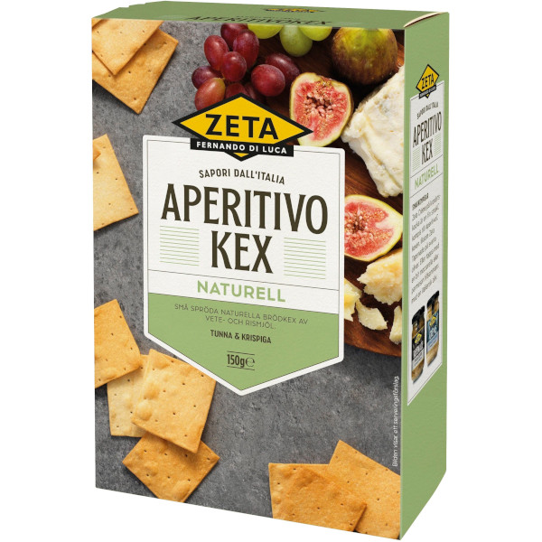 Zeta Aperitivokex Naturella