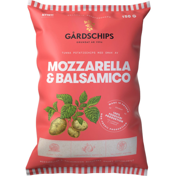 Gårdschips Chips Mozzarella & Balsamico