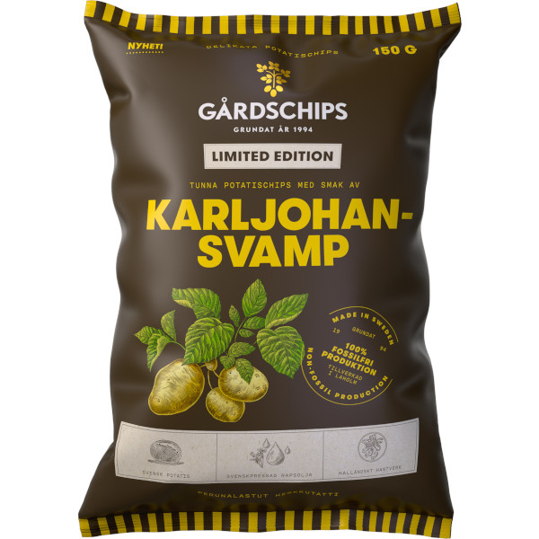Gårdschips Chips Karljohansvamp