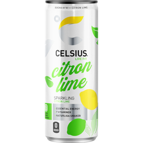 Celsius Energidryck Citron/Lime