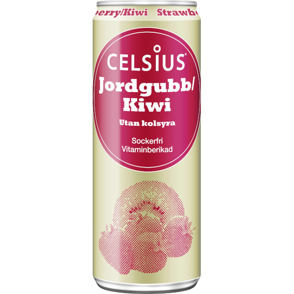Celsius Energidryck Jordgubb/Kiwi