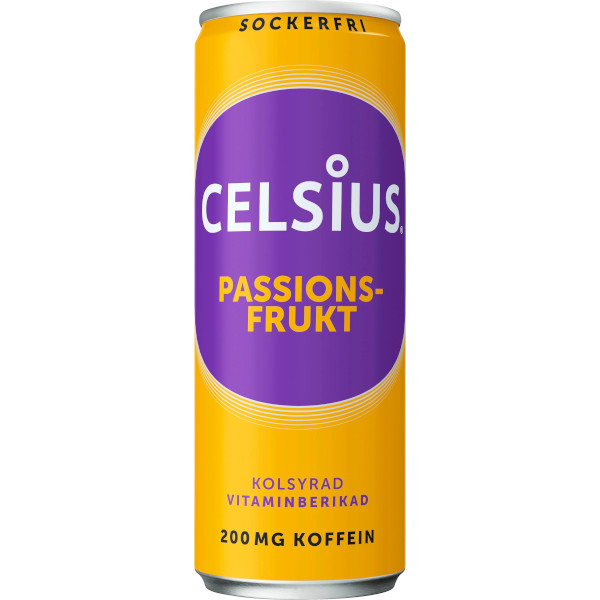 Celsius Energidryck Passionsfrukt