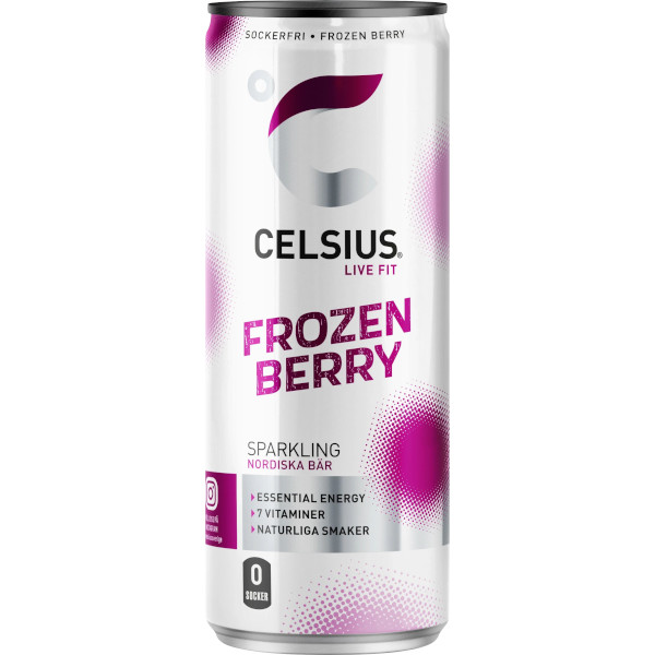 Celsius Energidryck Frozen Berry (Nordiska Bär)