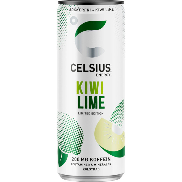 Celsius Energidryck Kiwi/Lime