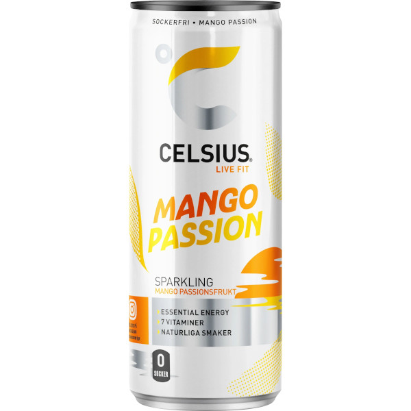 Celsius Energidryck Mango/Passion