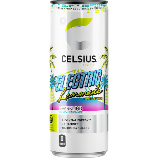 Celsius Energidryck Electric Lemonade (Berry Lemonade)