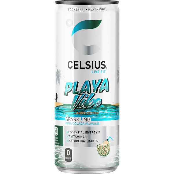 Celsius Energidryck Playa Vibe (Piña Colada)