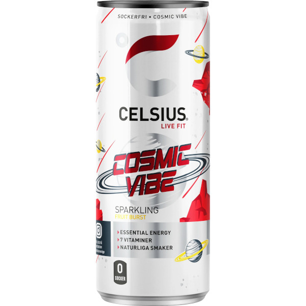 Celsius Energidryck Cosmic Vibe (Fruit Burst)