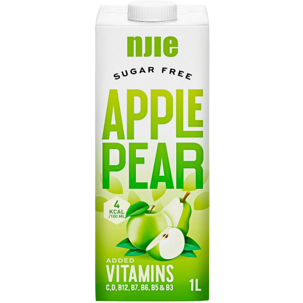 NJIE Lågkaloridryck Apple & Pear