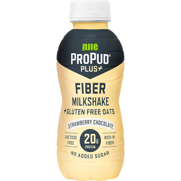 ProPud Milkshake Plus+ Fiber Strawberry Chocolate