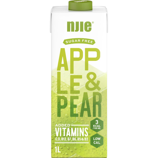 NJIE Lågkaloridryck Apple & Pear
