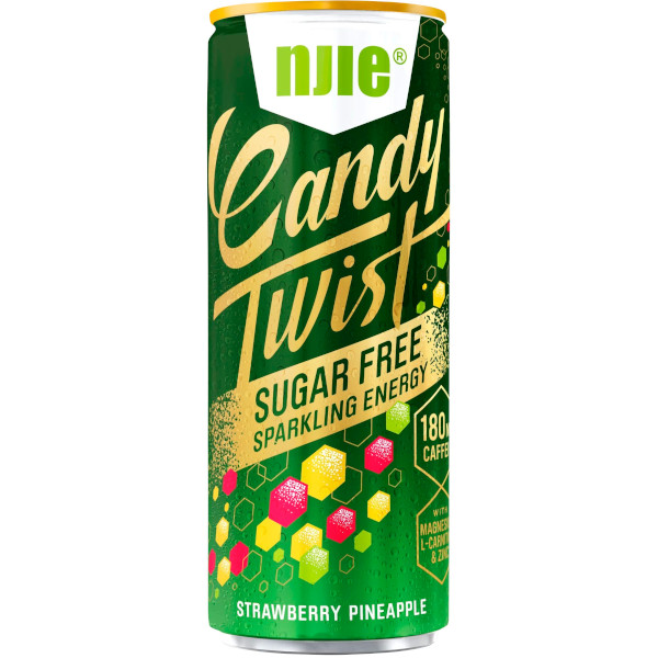 NJIE Energidryck Candy Twist Strawberry/Pineapple