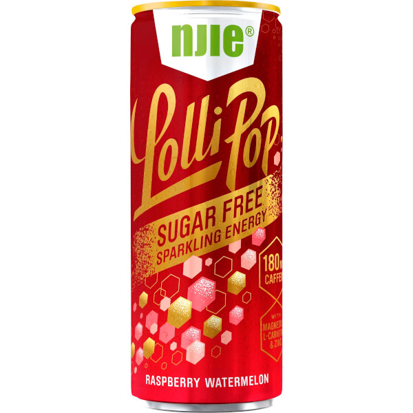 NJIE Energidryck Lolli Pop Raspberry/Watermelon
