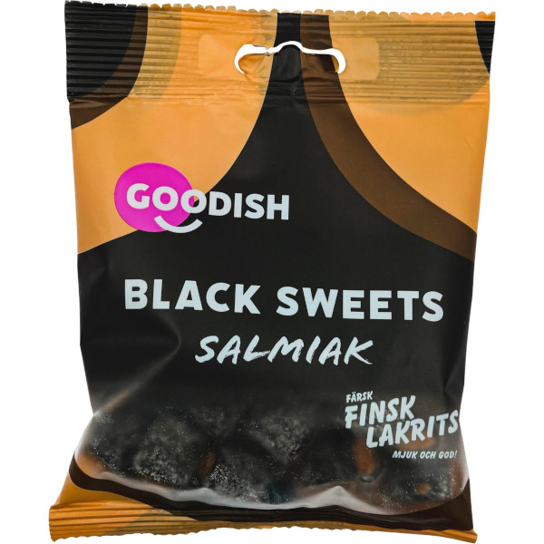 Goodish (Finsk Lakrits) Black Sweets Salmiak