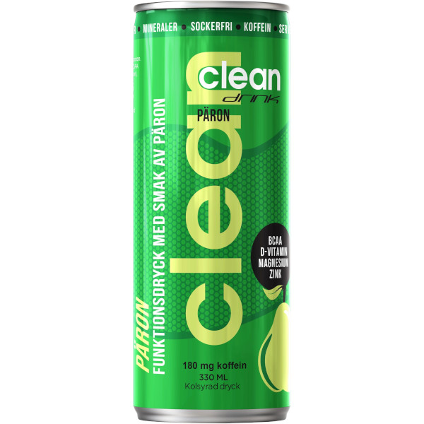 Clean Drink Funktionsdryck Päron