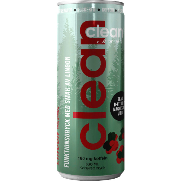 Clean Drink Funktionsdryck Lingon