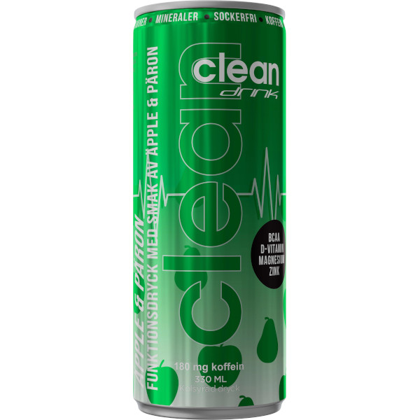 Clean Drink Funktionsdryck Äpple/Päron