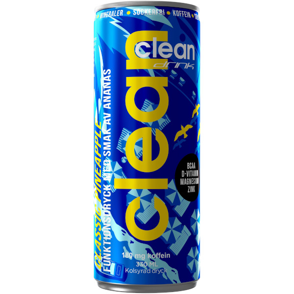 Clean Drink Funktionsdryck Ananas