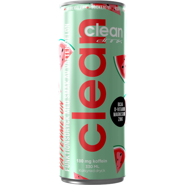 Clean Drink Funktionsdryck Vattenmelon