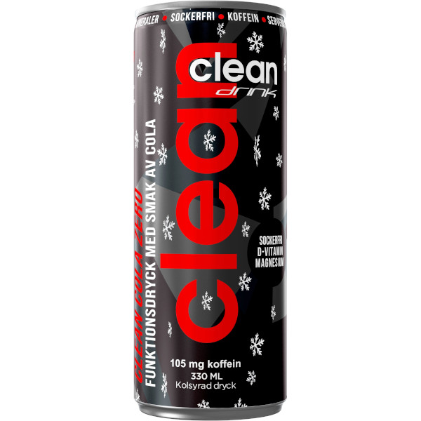 Clean Drink Funktionsdryck Cola