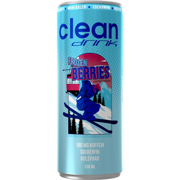 Clean Drink Funktionsdryck Frozen Berries