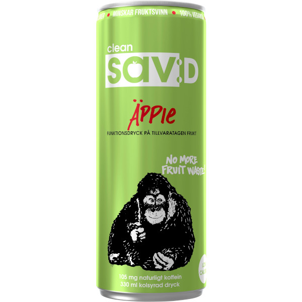 Clean Sav:D Funktionsdryck Äpple