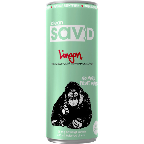 Clean Sav:D Funktionsdryck Lingon