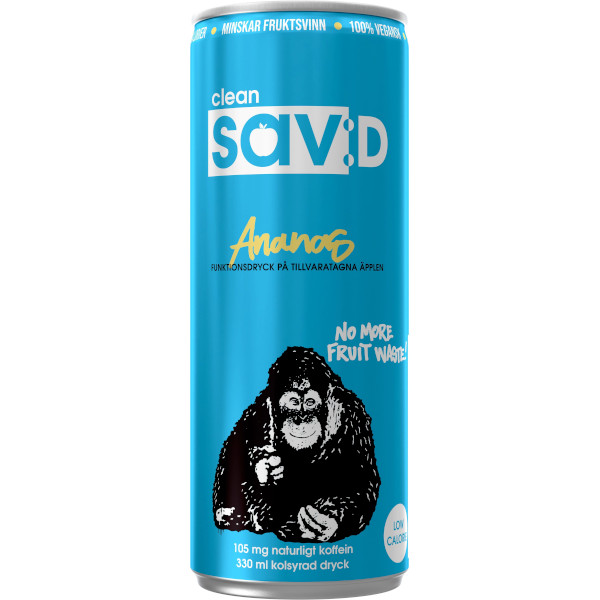 Clean Sav:D Funktionsdryck Ananas