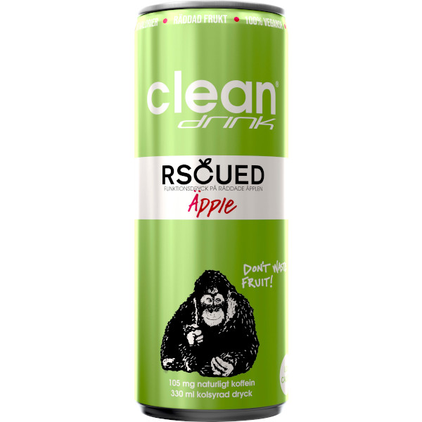 Clean Drink Funktionsdryck Rscued Äpple