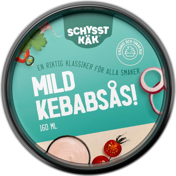 Schysst Käk Kebabsås Mild