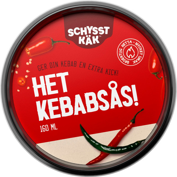 Schysst Käk Kebabsås Röd