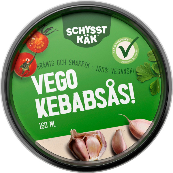 Schysst Käk Kebabsås Vego