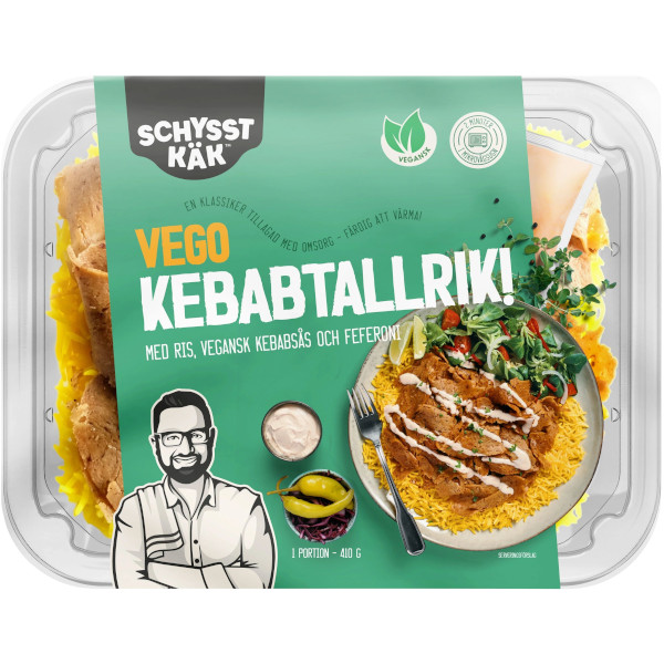 Schysst Käk Kebabtallrik Vego
