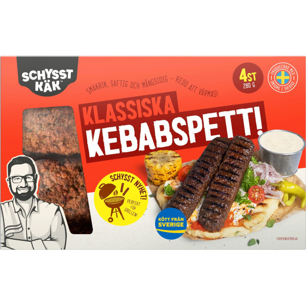 Schysst Käk Kebabspett Klassiska