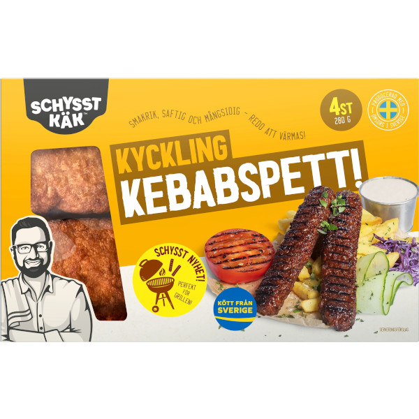 Schysst Käk Kebabspett Kyckling