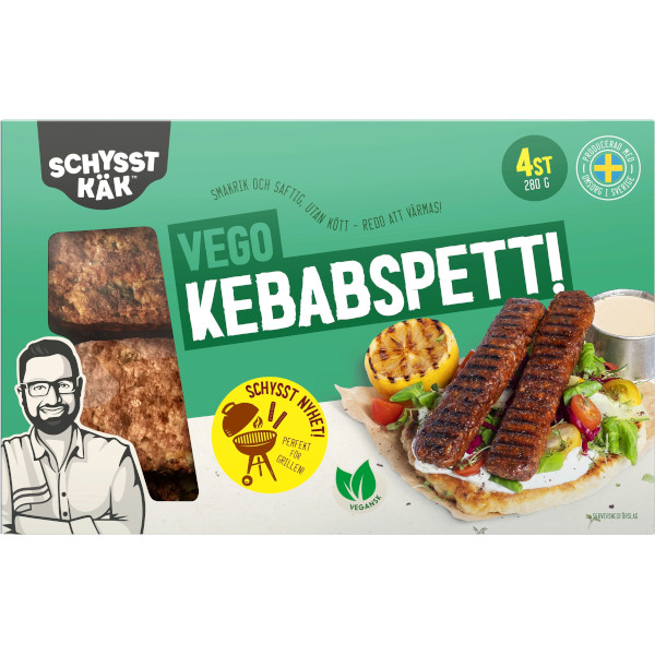 Schysst Käk Kebabspett Vego