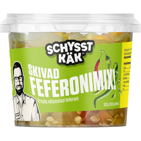 Schysst Käk Skivad Feferonimix