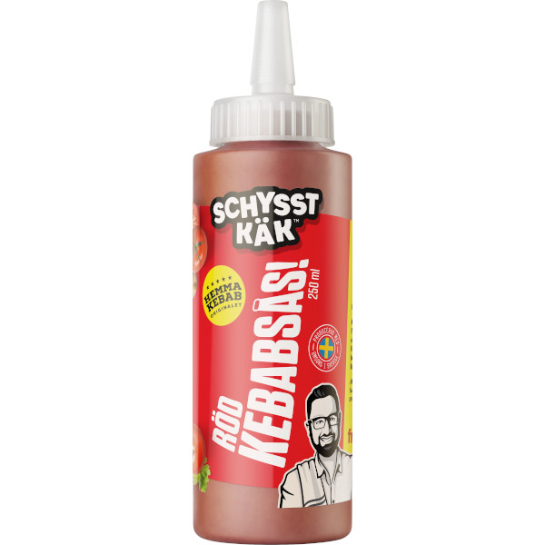 Schysst Käk Kebabsås Röd